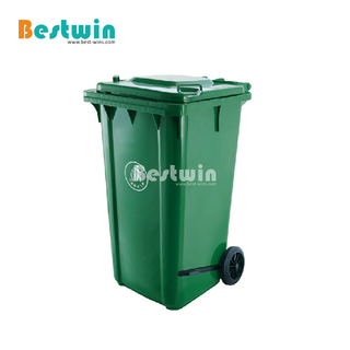 40L 60L HDPE 室内室外带盖塑料垃圾桶 240L 塑料垃圾桶